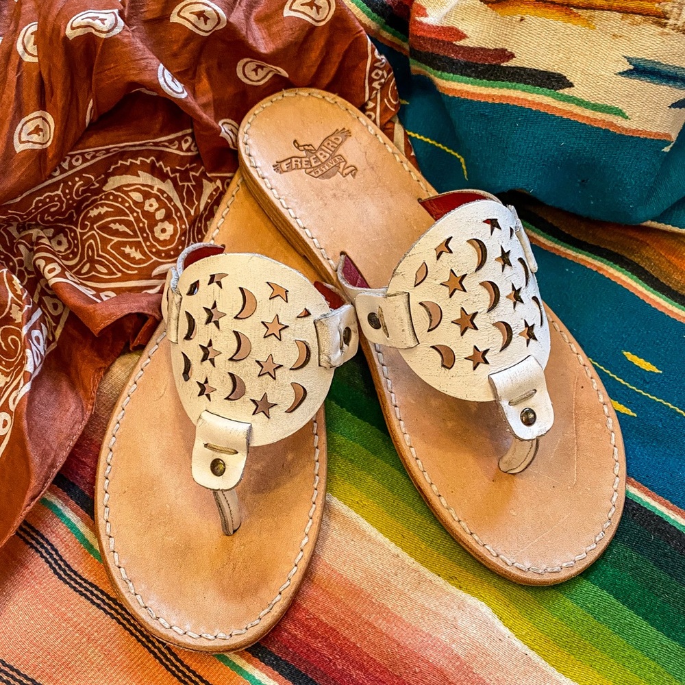 FREEBIRD Flip Flops worn 2x